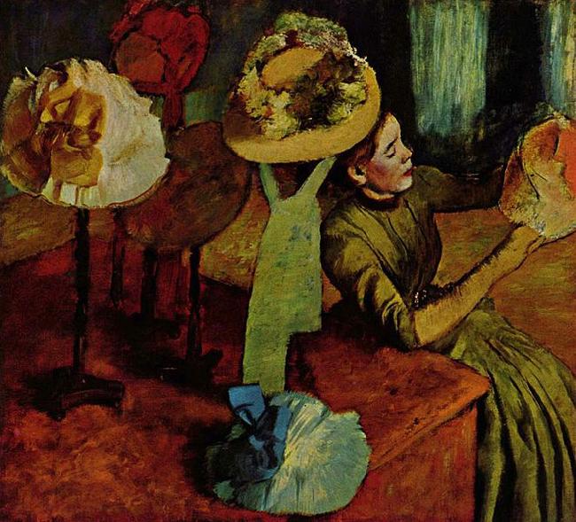 Edgar Degas Das Modewarengeschaft France oil painting art